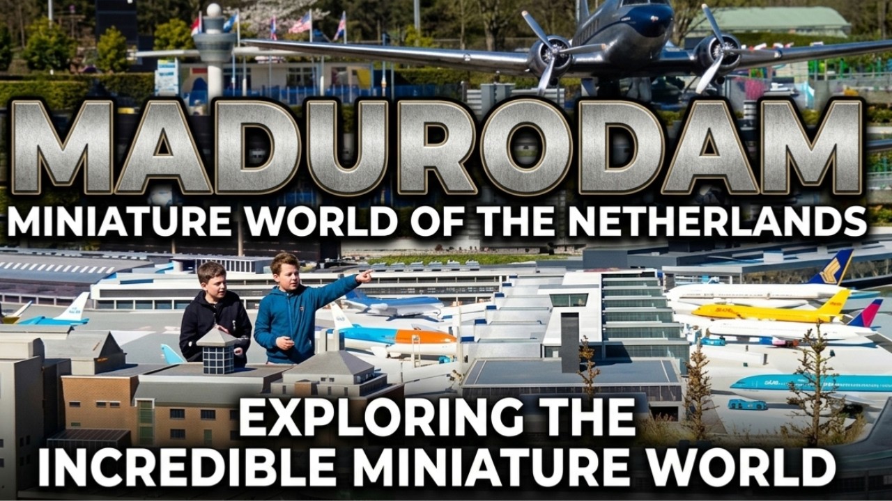 Madurodam: Exploring the Incredible Miniature World of the Netherlands [4K]
