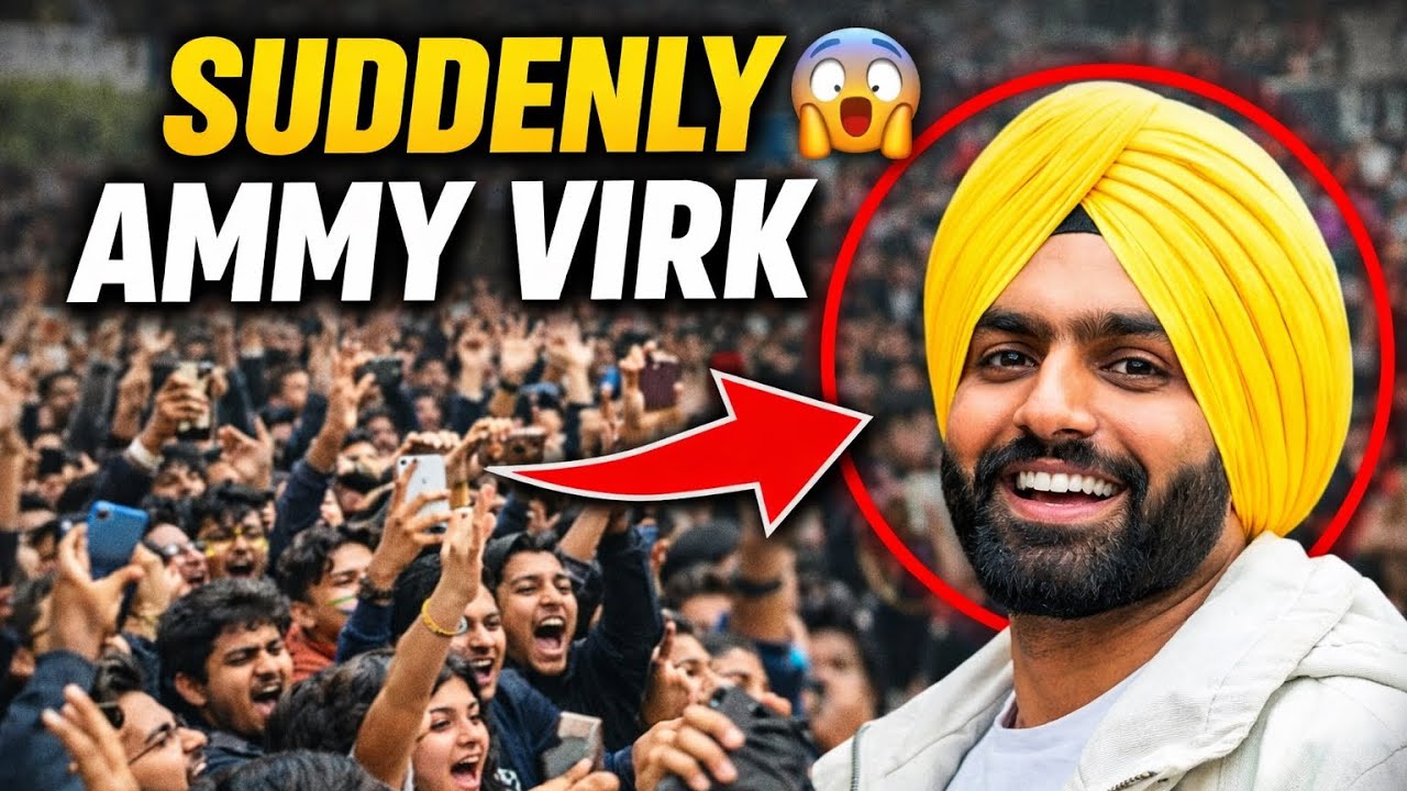 Ammy Virk aaye hamare College mai | CGC University Mohali ❤️|  Babbukat 2 movie Promotion ke liya 🎥 