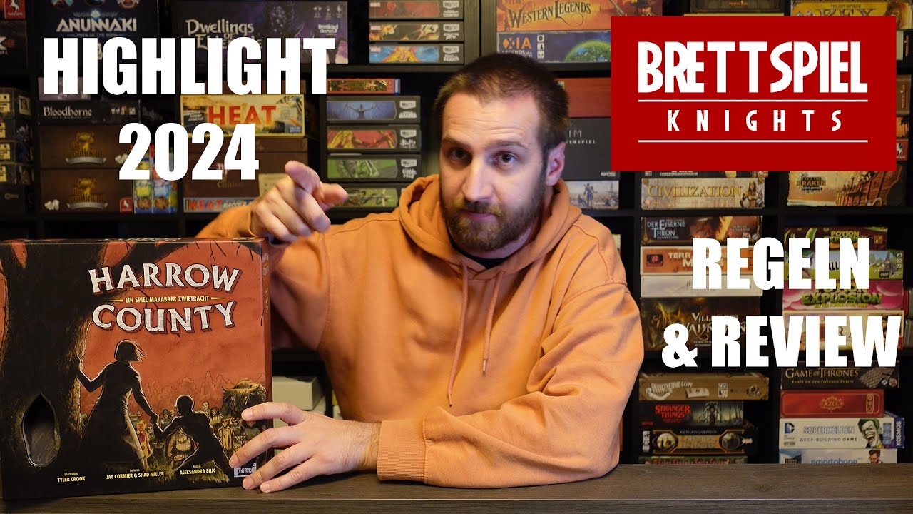 Harrow County Brettspiel - Mein Highlight 2024 - Regelerklärung und Review