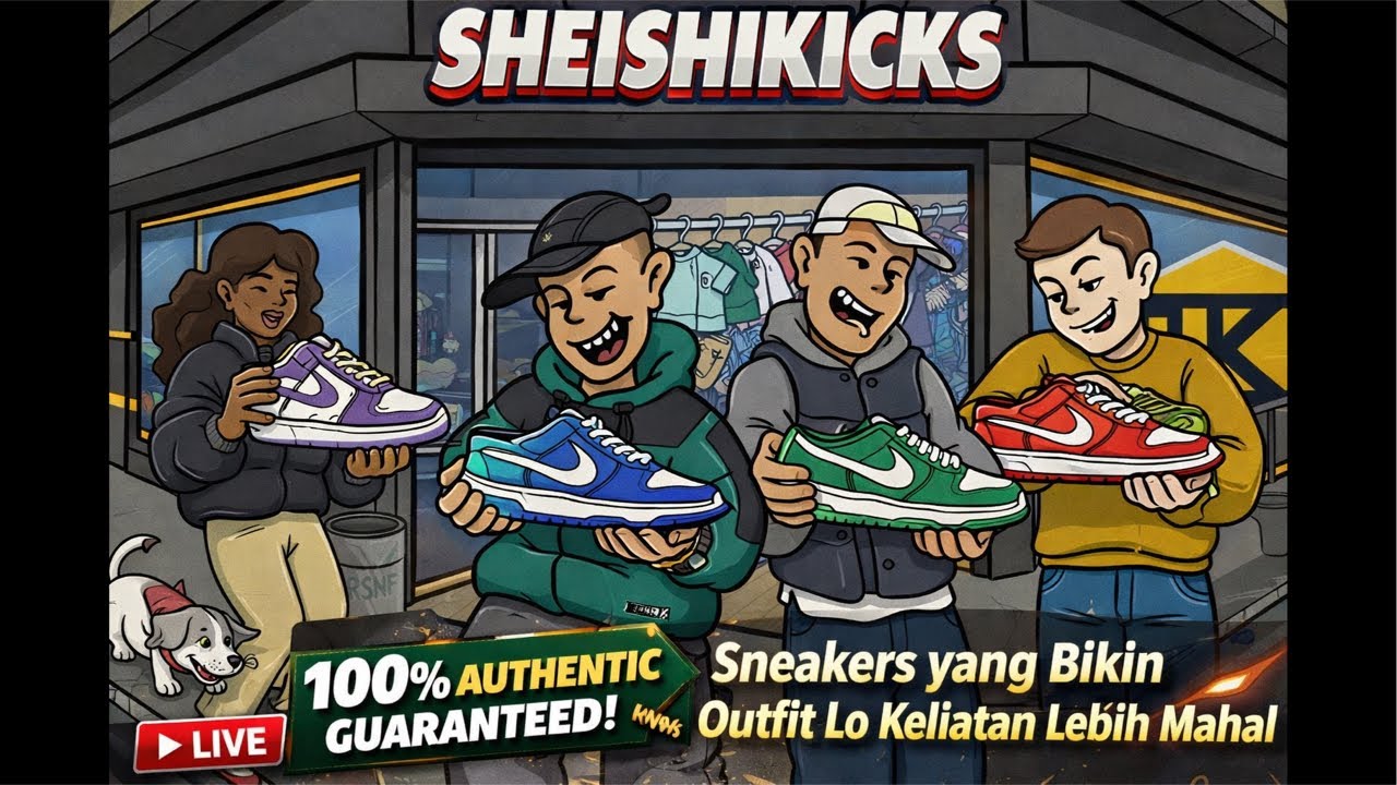 LIVE❗️Sneakers yang Bikin Outfit Lo Keliatan Lebih Mahal