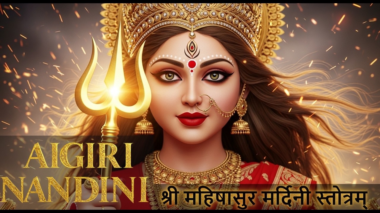 Aigiri Nandini | महिषासुर मर्दिनी स्तोत्र | Powerful Durga Stotram | Navratri Special | Jai Mata Di