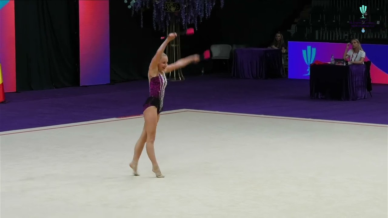 GBR HILL Nicole Clubs Seniors FIG RG WCCup Cluj Napoca 2025