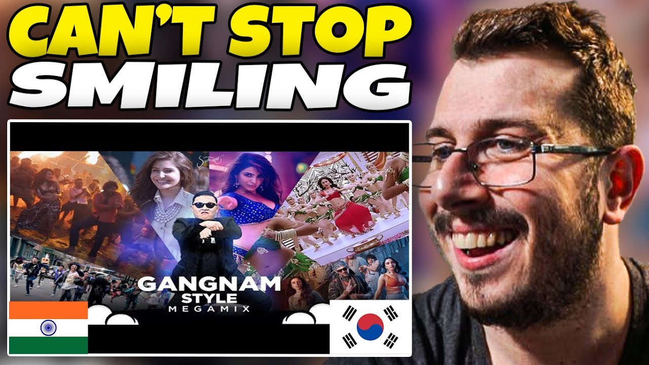 Реакция на Gangnam Style Desi Megamix – Это было невероятно весело 😄⚡