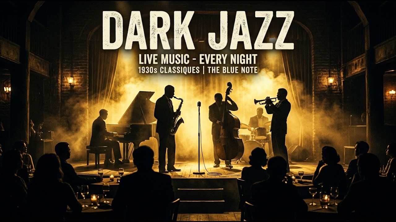 Jazz Noir Midnight Session | Dim Lights, Cigarette Smoke & Melancholy Piano Vol21