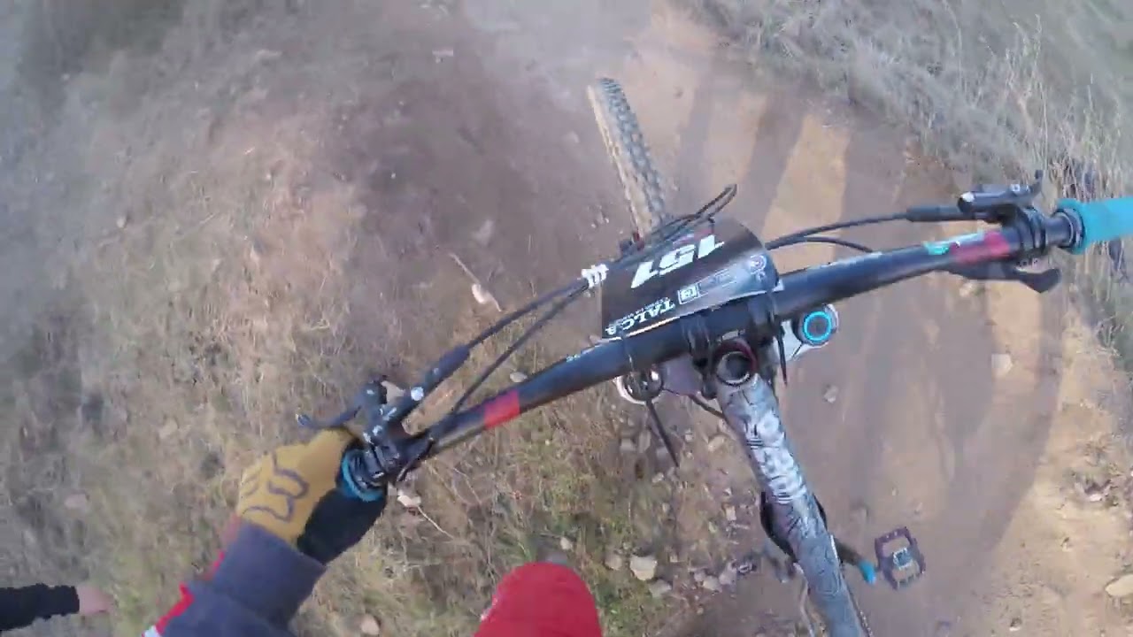 bajada final , primera fecha nacional downhill 2022 Talca