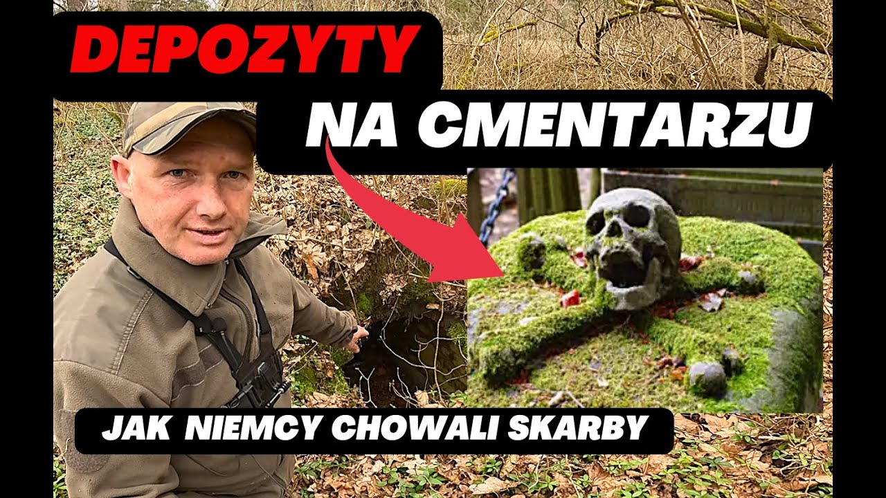 Niemieckie Depozyty na Cmentarzu.Poszukiwania Niemieckich Depozyt&oacute;w ukrytych w 1945 roku.