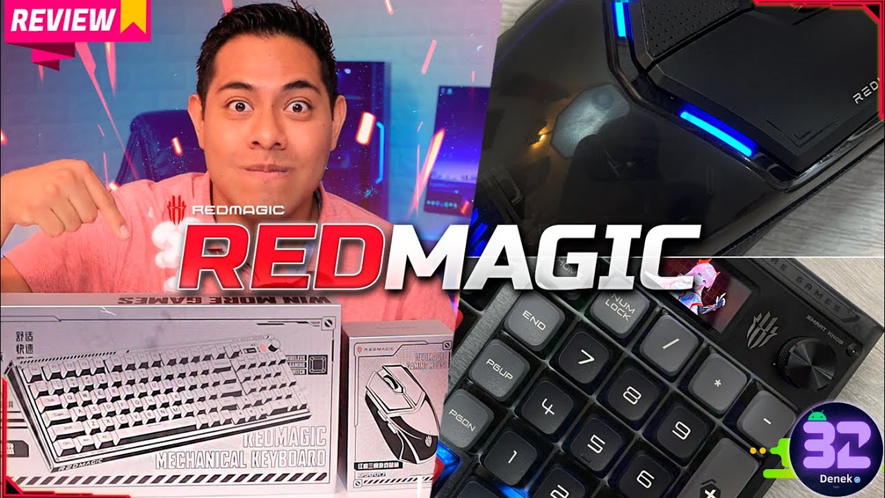 Teclado y Mouse RedMagic | Review en Español | Kit Gamer Profesional