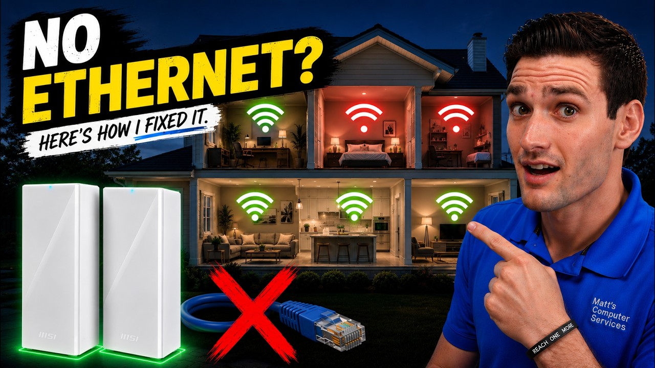 Как я починил Wi-Fi в доме, где нет Ethernet