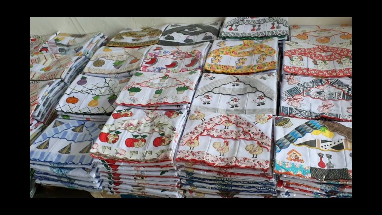 VEJA OS PREÇOS!!!LINDOS PANOS DE PRATO DIRETO DA FÁBRICA - Ibitinga Bordados!!!