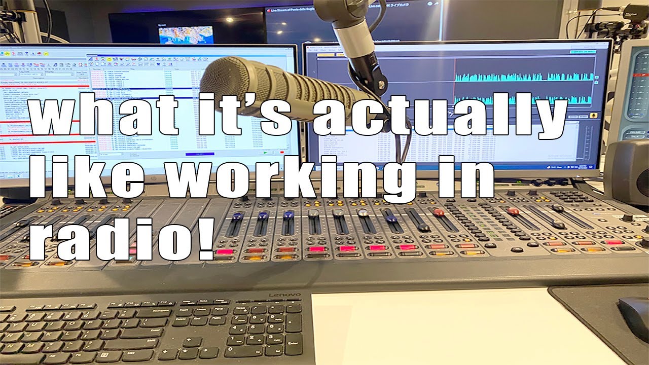 BTS | what it's really like working at a radio station