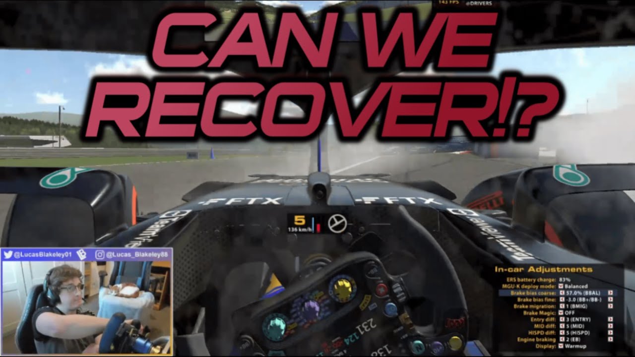 Punted on Lap 1! Can we recover? | iRacing Mercedes W12