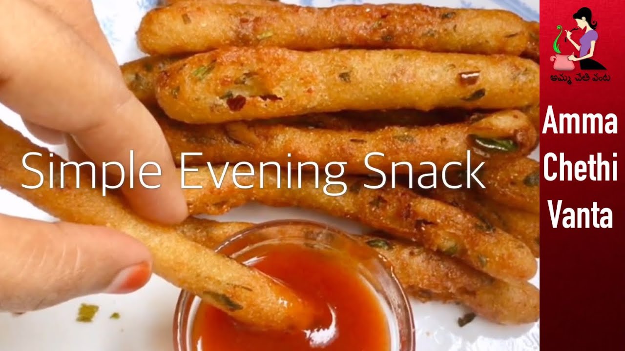 Crispy Potato Fingers Recipe | Quick Evening Snack Recipe In Telugu | How To Make Aloo Suji Fingers