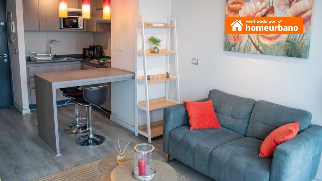 Arriendo departamento amoblado Seminario - Metro Irarrazaval 1 (5284)