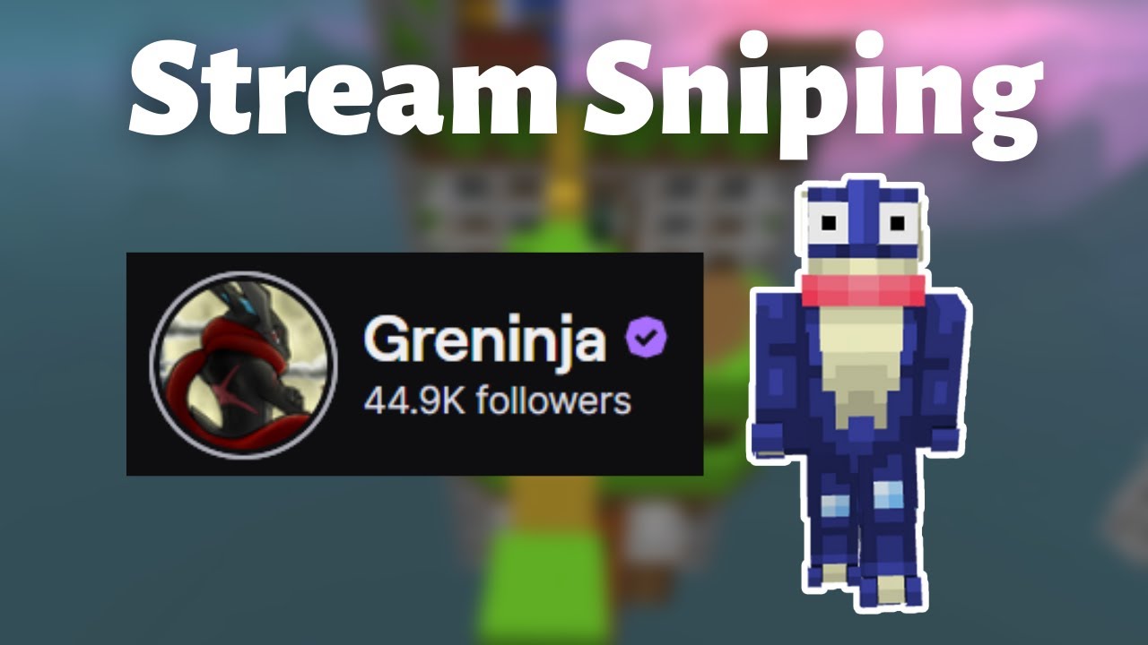 Stream Sniping GRENINJA (Соленый Эбой)
