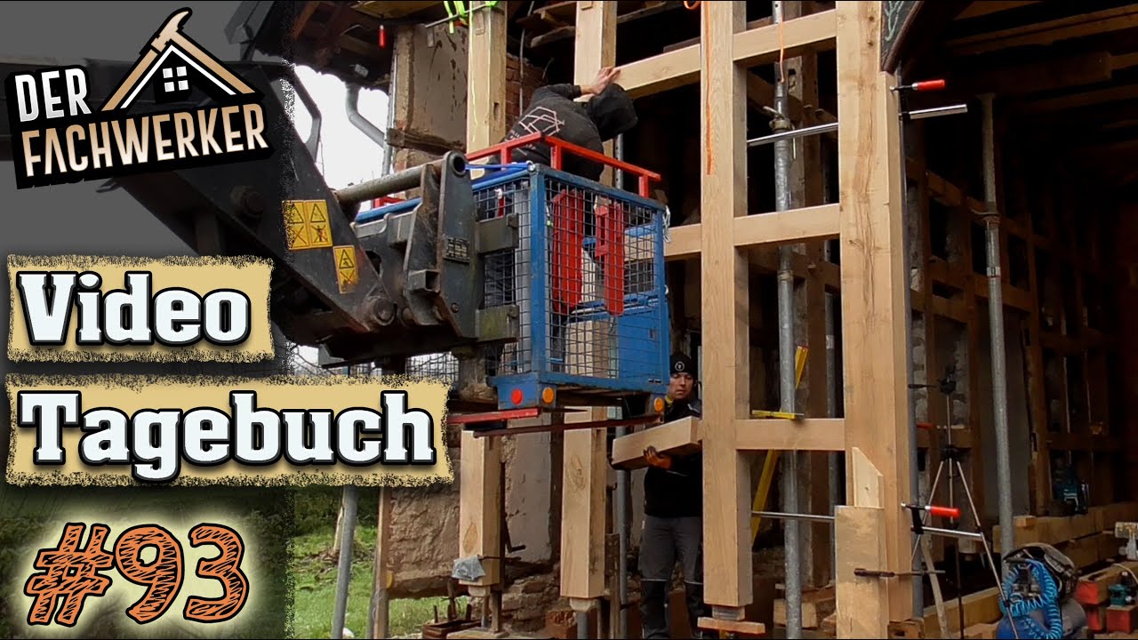 Fachwerkhaus VLog #93 - Was leistet der Mafell Zapfenschneider?