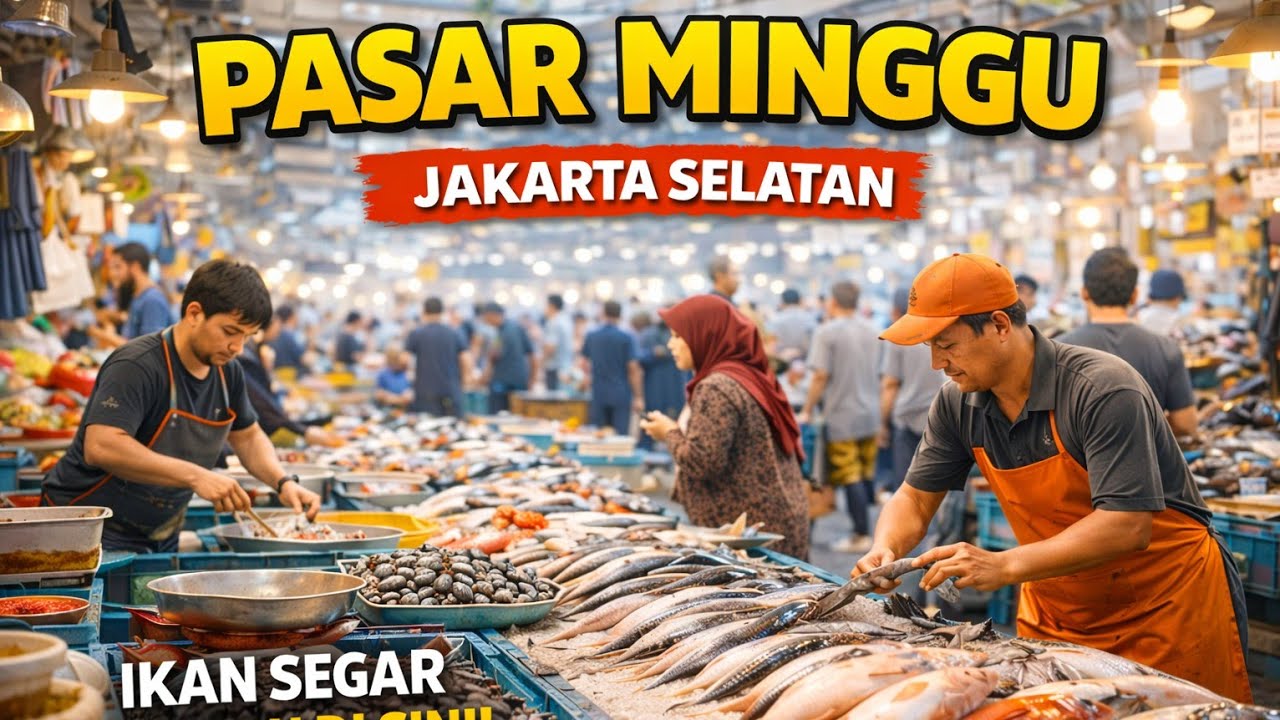 Pasar Minggu Jakarta Selatan, Surga Belanja Murah dari Sayur sampai Ikan