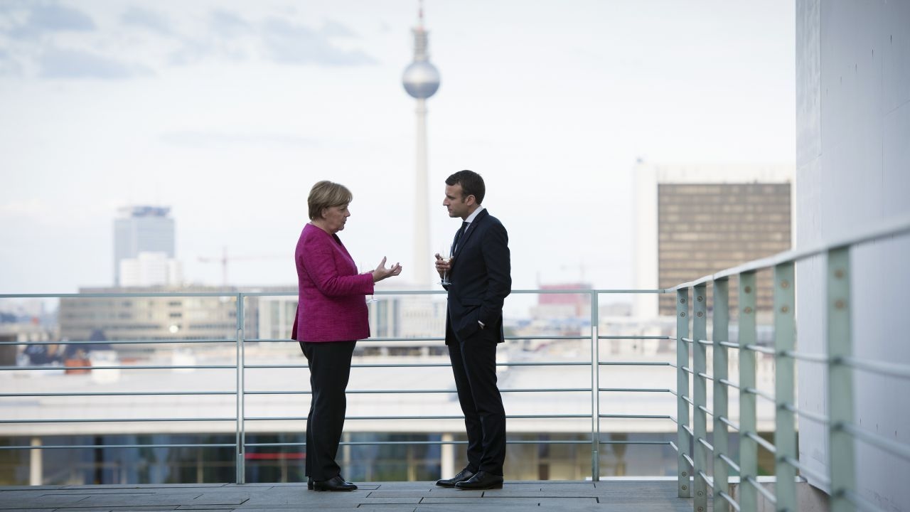 Macron, Merkel react to G7 meeting with Trump