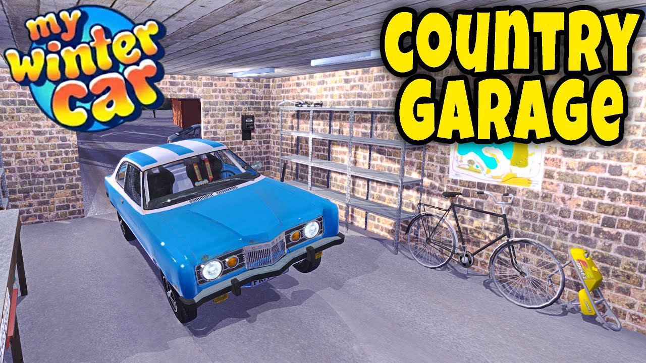 NEW GARAGE NEAR THE CITY - LOCATION, HOW TO START THE GENERATOR (COUNTRY GARAGE) - My Winter Car