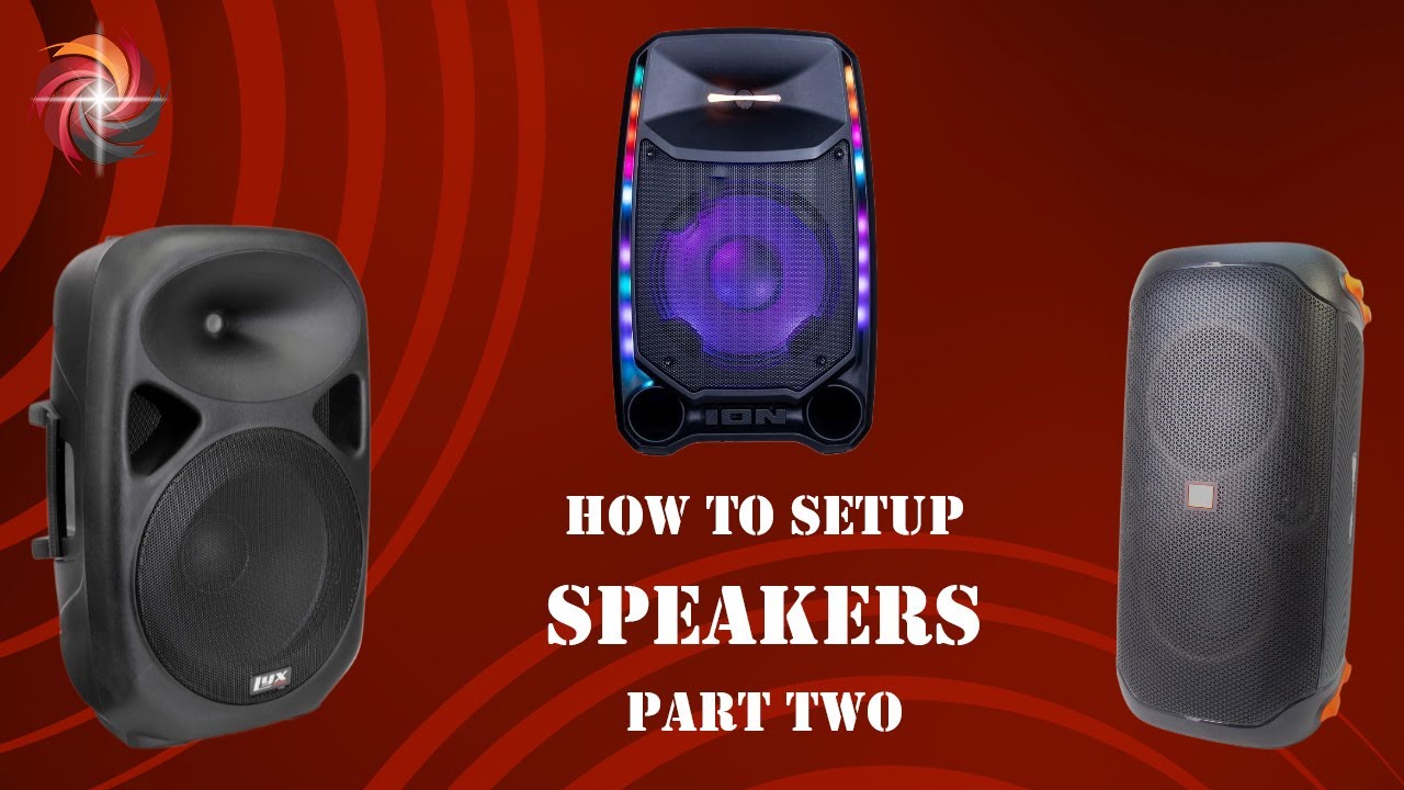 How to Link Multiple Speakers Daisy Chain XLR, Aux, and Bluetooth Pairing Guide
