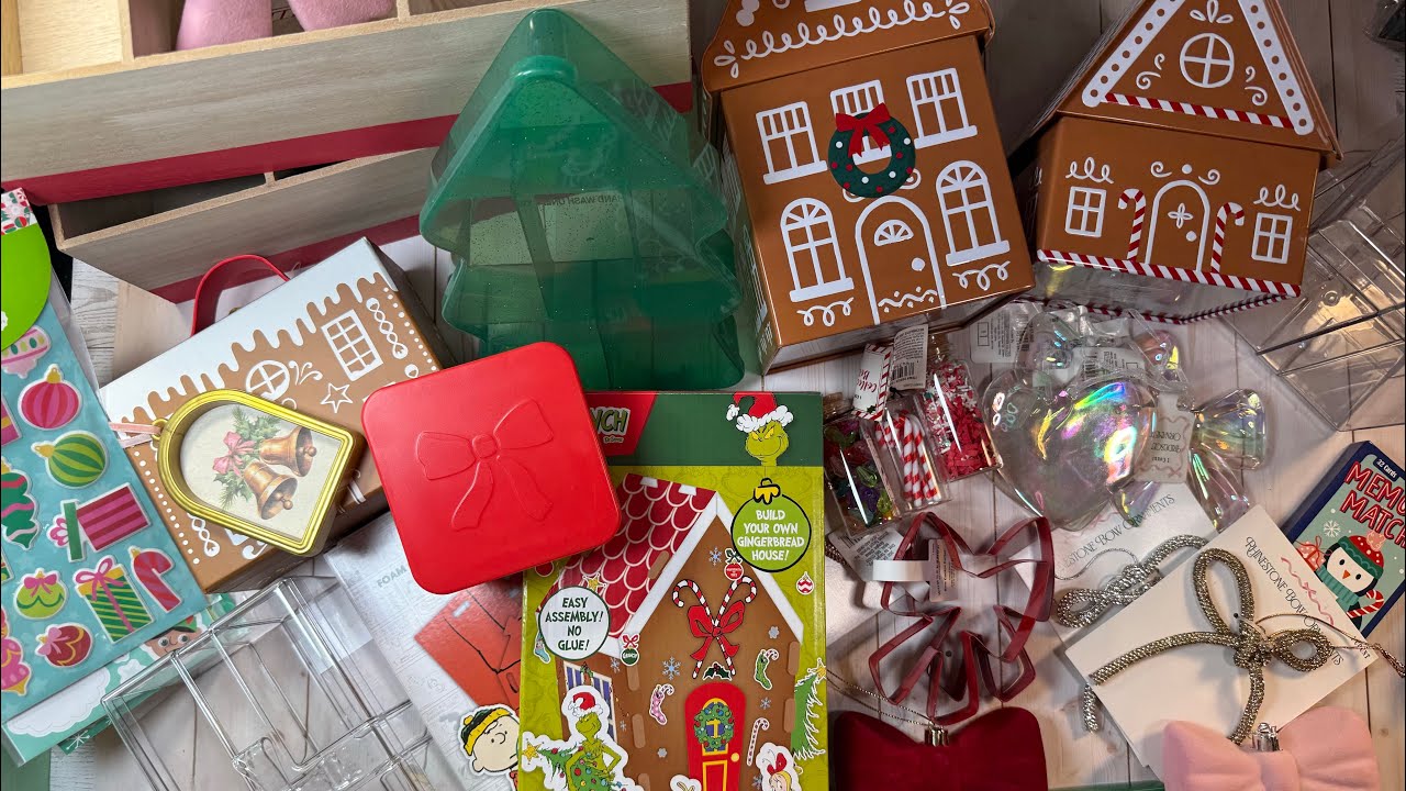 Улов Target Bullseye! Отличный денежный приз и забавные рождественские находки! Имбирные пряники,...