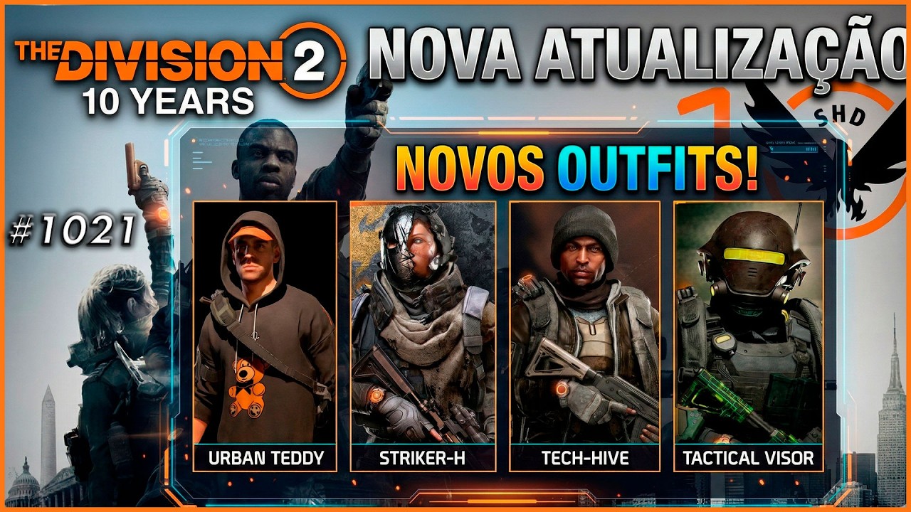 Division News # 1021 -  PERCA! Novos itens icônicos liberados na celebração de 10 anos!