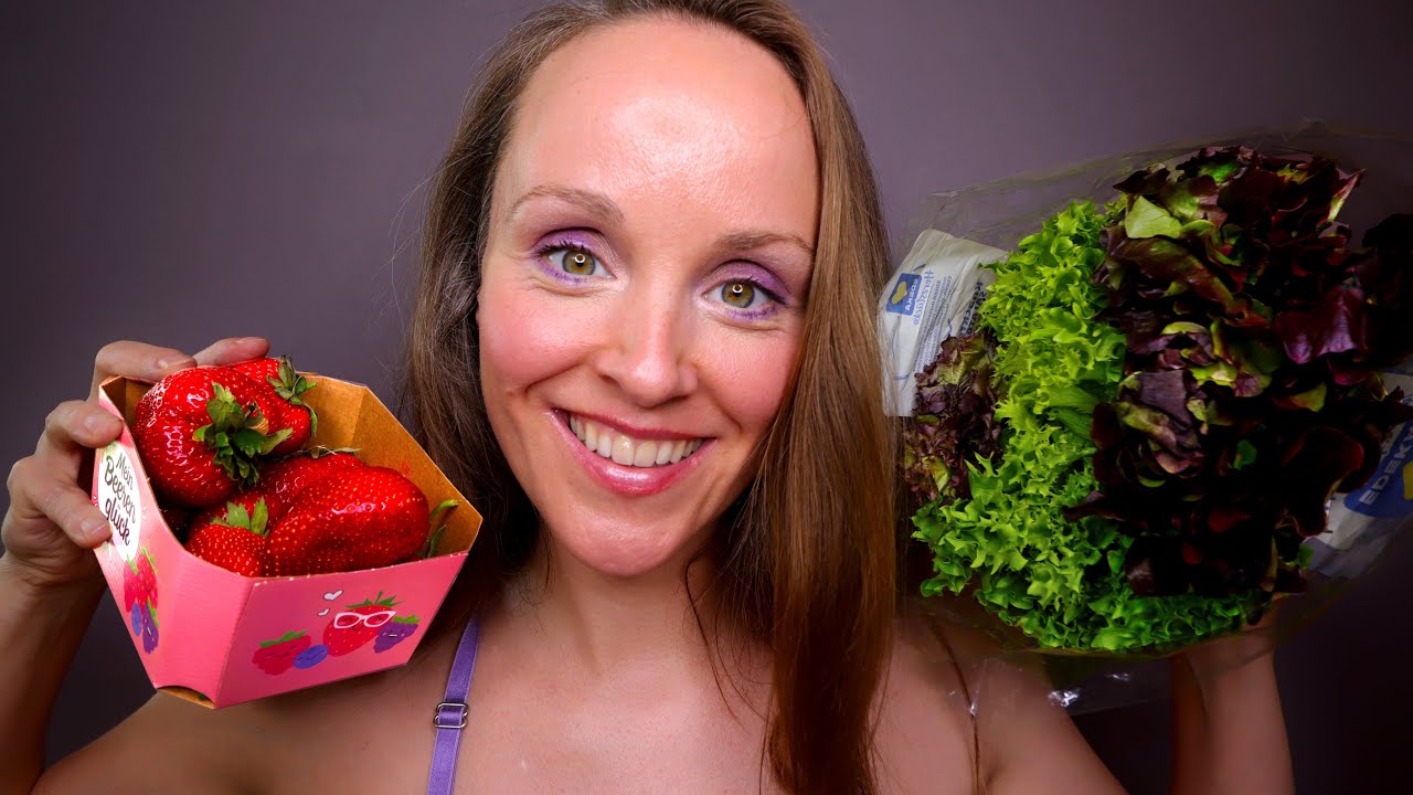 ASMR GROSSER LEBENSMITTEL & DM HAUL 💜🛍️ | Knistern, Tapping & Tracing | Sanft Geflüstert