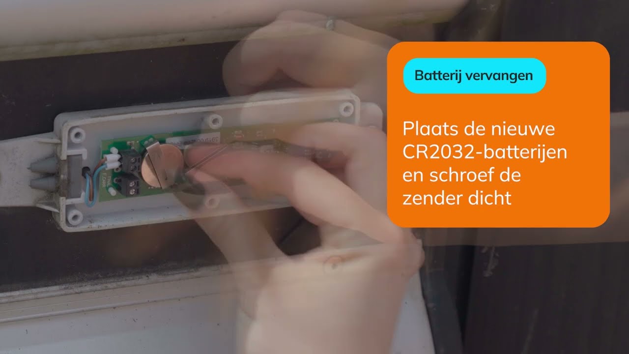 Bircher RF Gate Batterij Vervangen | B&G Hekwerk | Schuifpoort