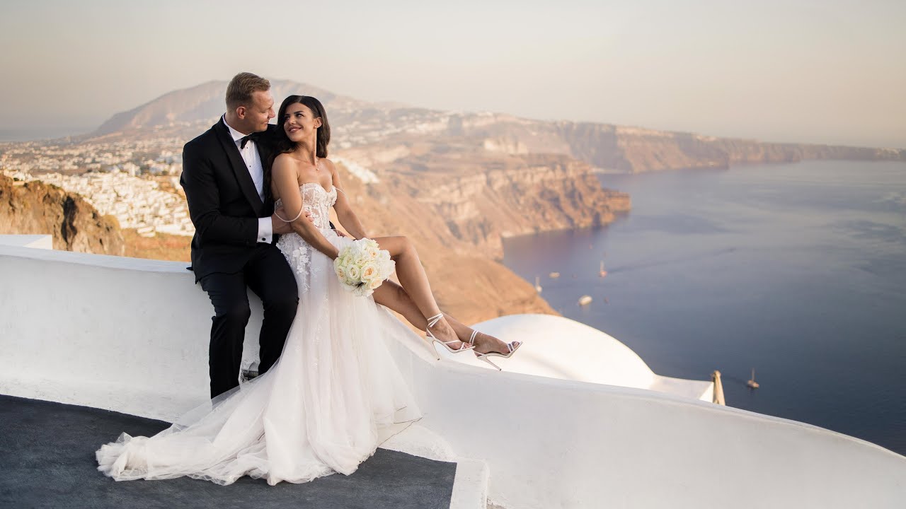 Teledysk ślubny Santorini
