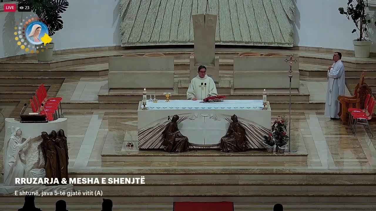 RRUZARJA & MESHA E SHENJTË - E shtunë, java 5-të gjatë vitit (A)