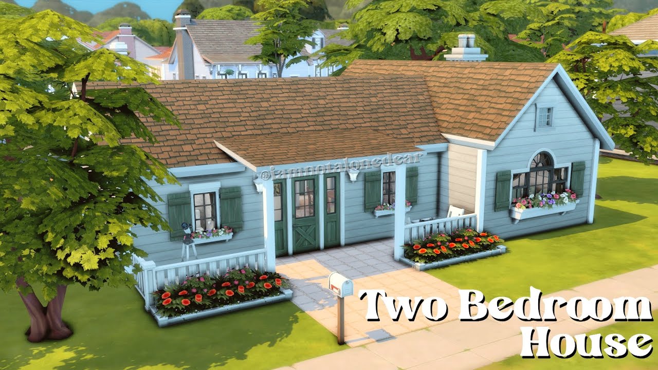 I made a Two Bedroom Home in Willow Creek in The Sims 4