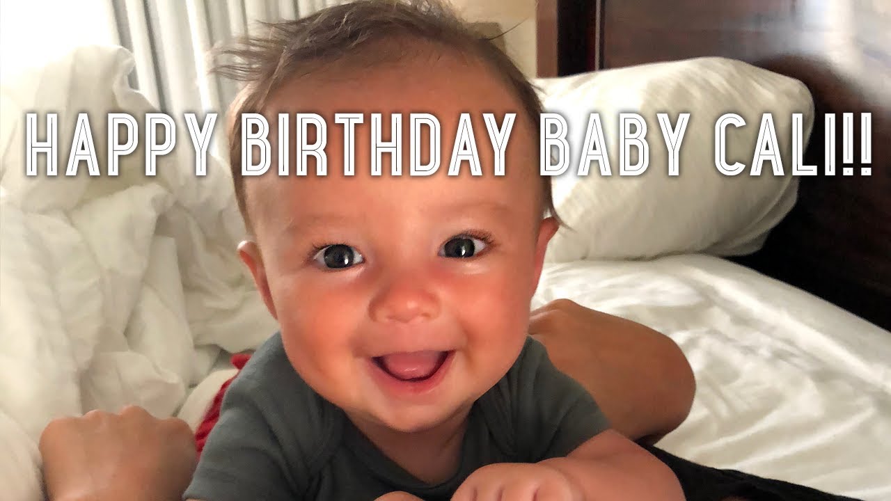 HAPPY BIRTHDAY!! BABY CALI IS 1 YEAR OLD!!