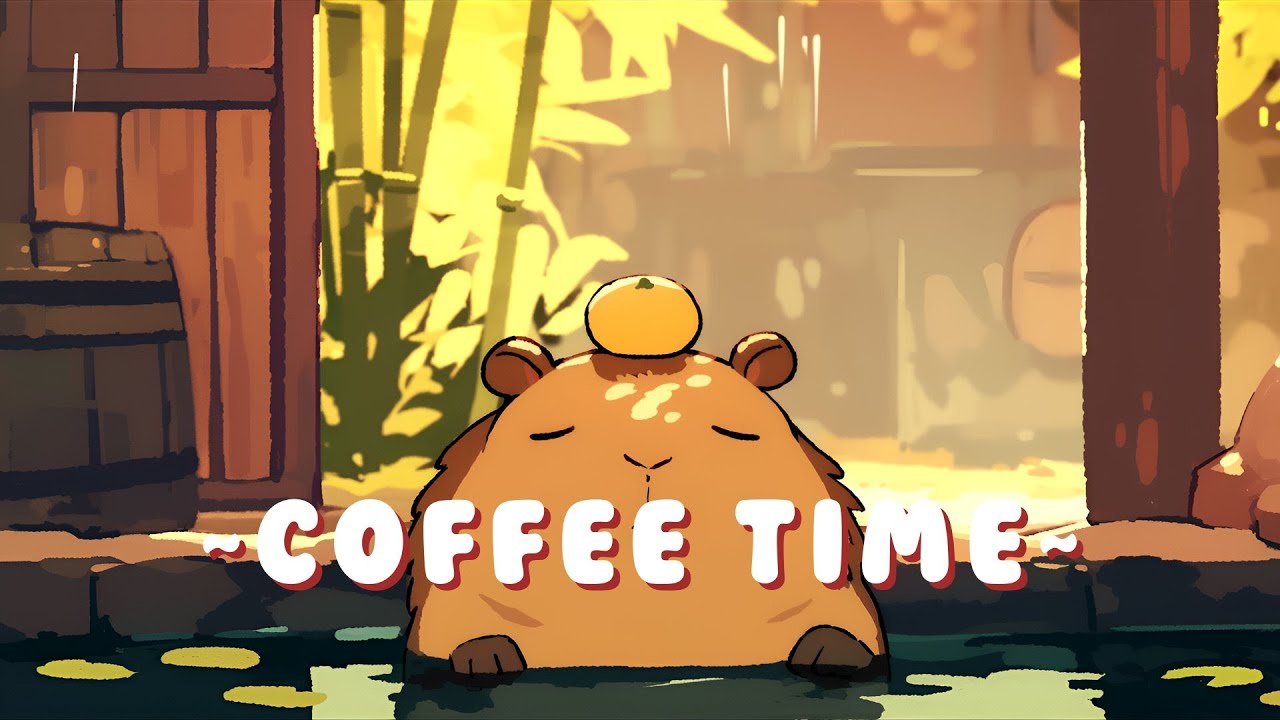 [Extended Mix] 24/7 Capybara Lofi Beats - Japanese-inspired Lofi Collection ~ Sweet Dreams ~ 🌸 ☕ ...