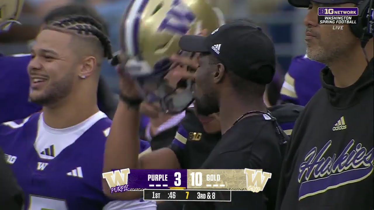 Washington Huskies Spring Game FULL GAME Highlights | Gold vs Purple 2026