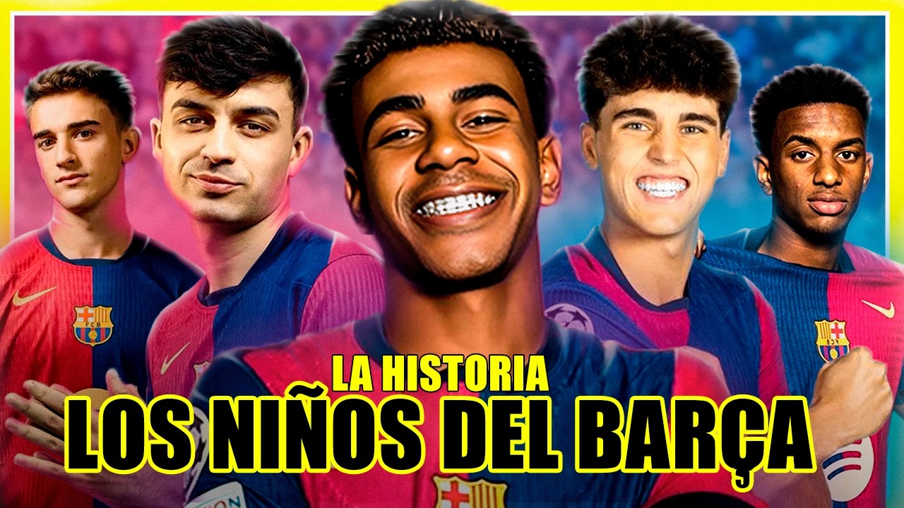 La GENERACIÓN que DOMINARÁ la PRÓXIMA DÉCADA | 💙❤️ Los Niños del Barça La Historia