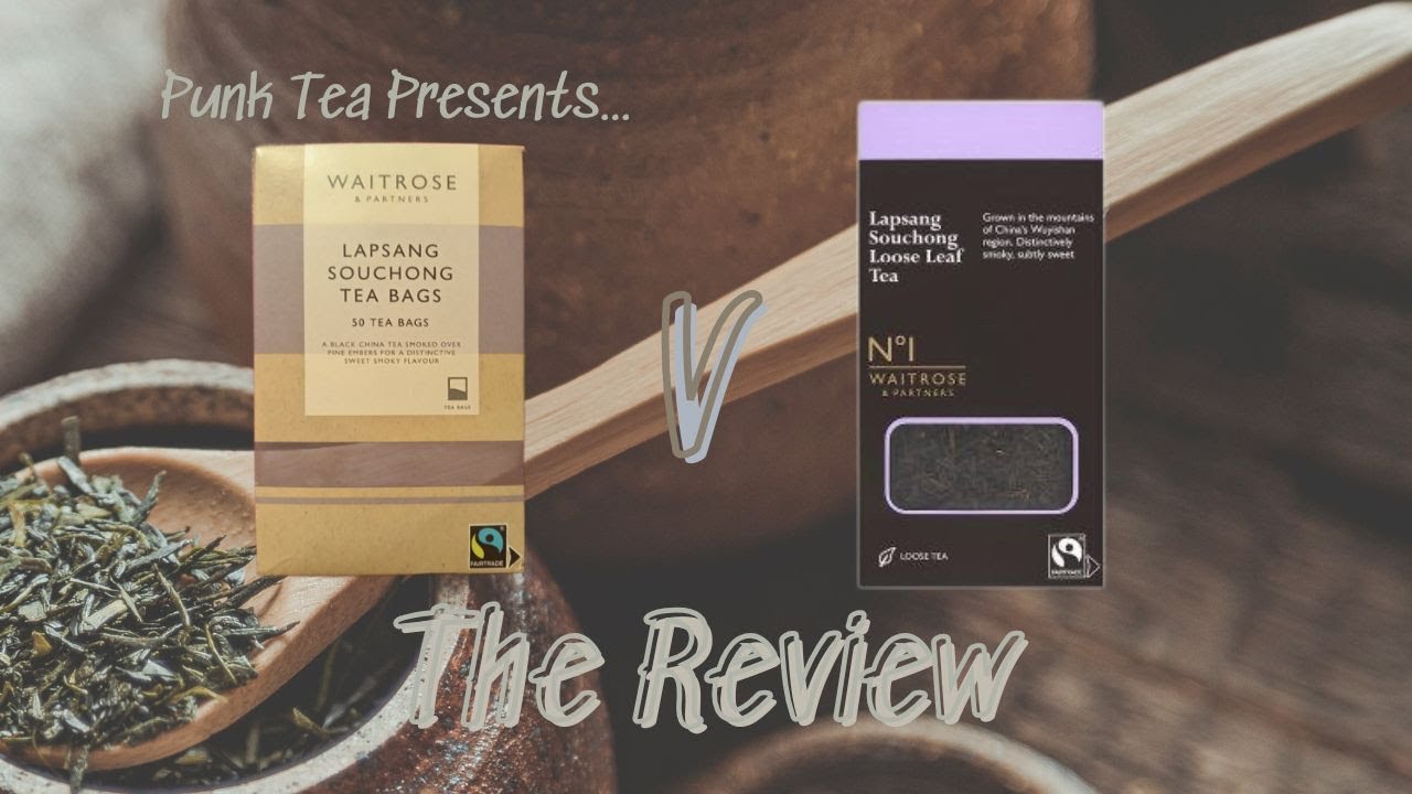 Обзор S03 E33 Чайные пакетики Waitrose Lapsang Souchong V Рассыпной