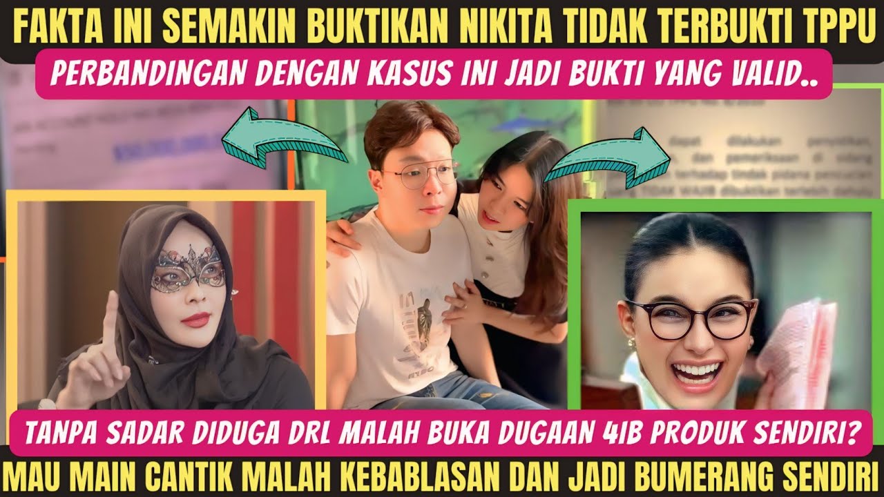 BANDINGKAN DGN KASUS INI JELAS BNGT NIKITA TDK TERBUKTI TPPU‼️DIDUGA DRL BONGKAR 4IB PRODUK SENDIRI❓