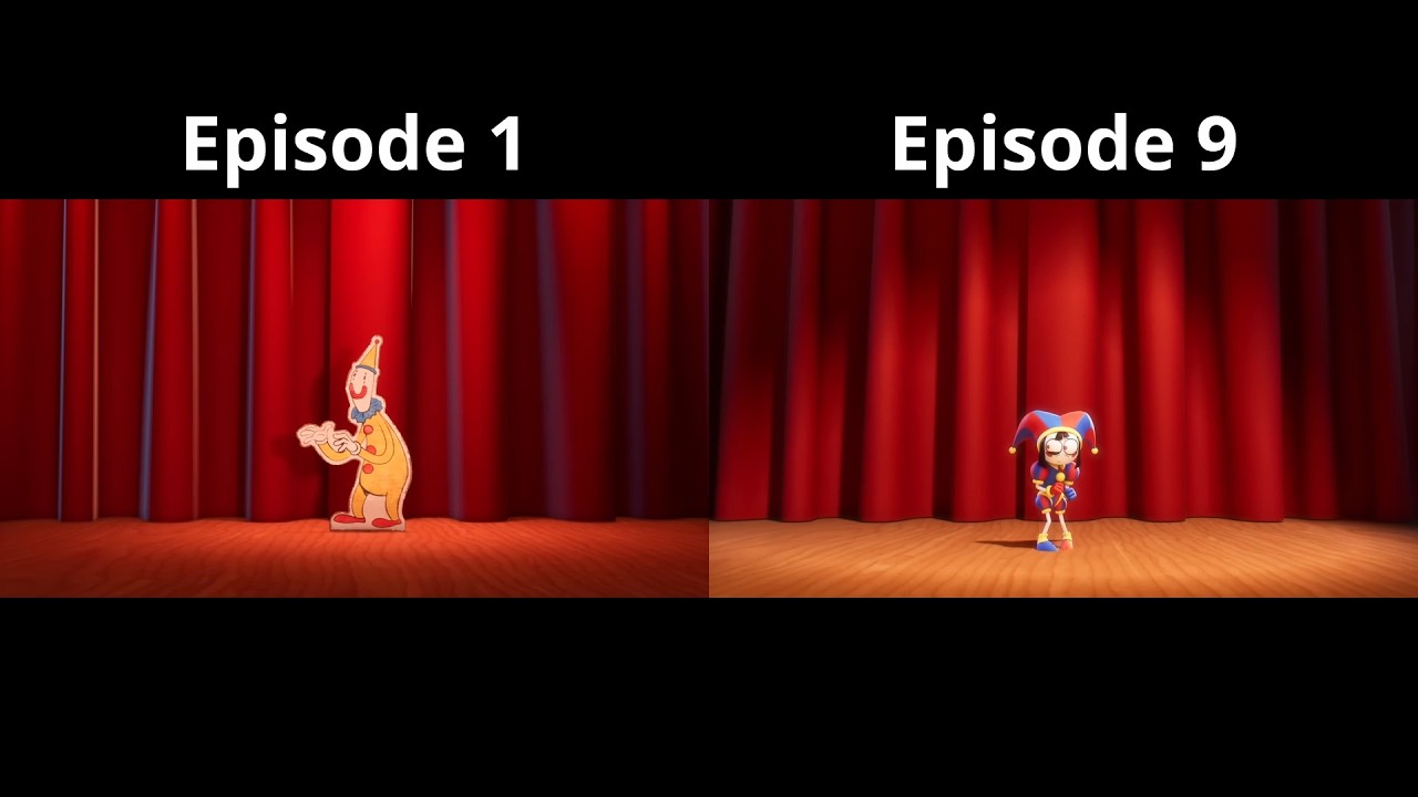 TADC Episode 9 scene comparisons