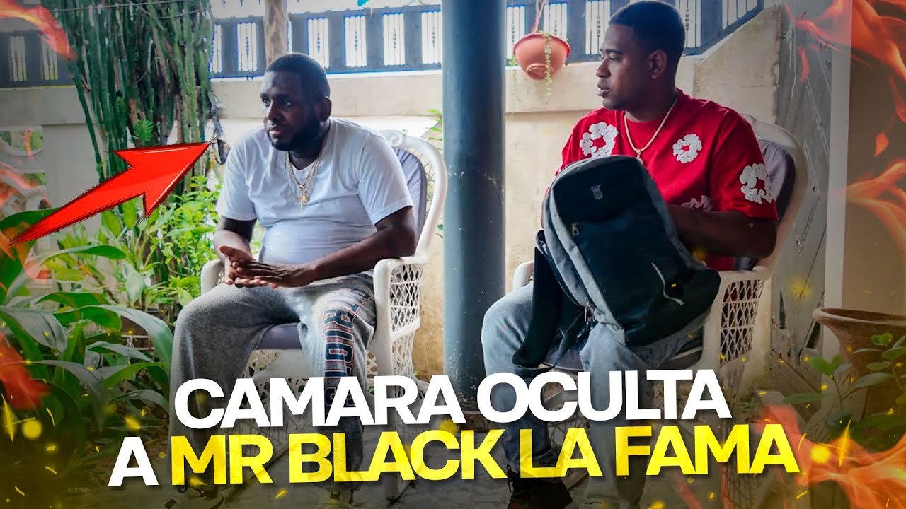 Mr black dándome consejo Tonton 80 