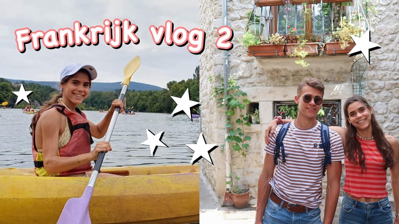 Kajakken, Springen Van 22 Meter Hoge Rots & Franse Stadjes!🇫🇷Frankrijk Vakantie #2 ★ Dionne Marissa