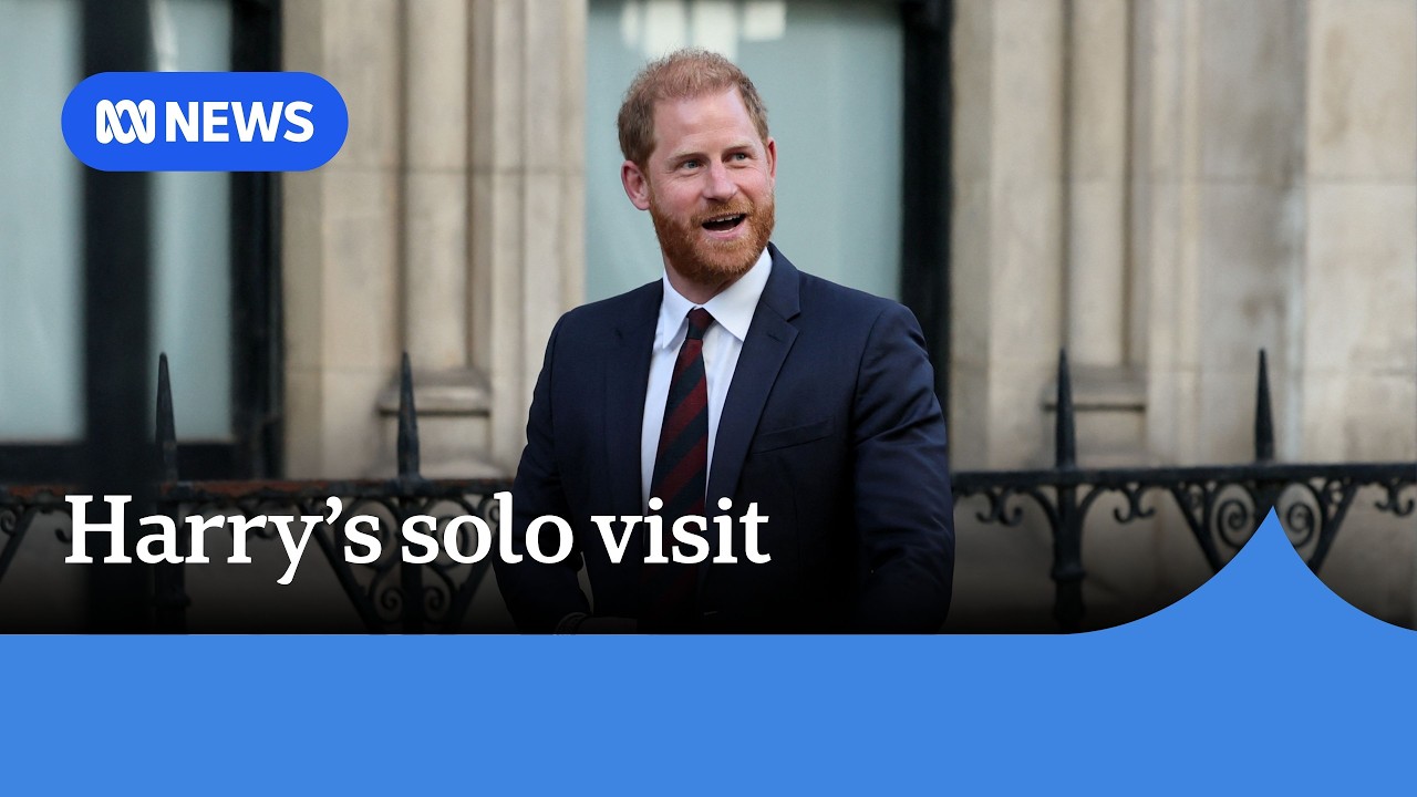 Prince Harry travelling to UK alone and won't stay at Buckingham Palace | ABC NEWS