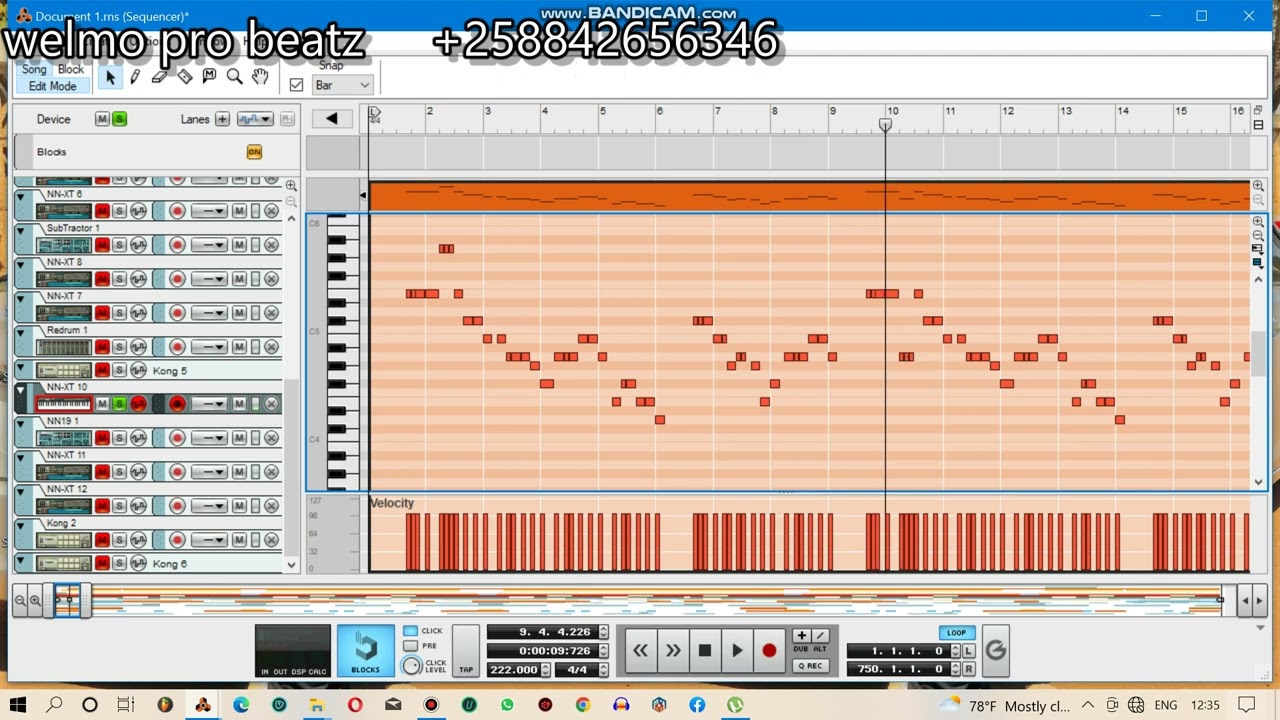 como produzir marrabenta tipo mabermuda parte 2