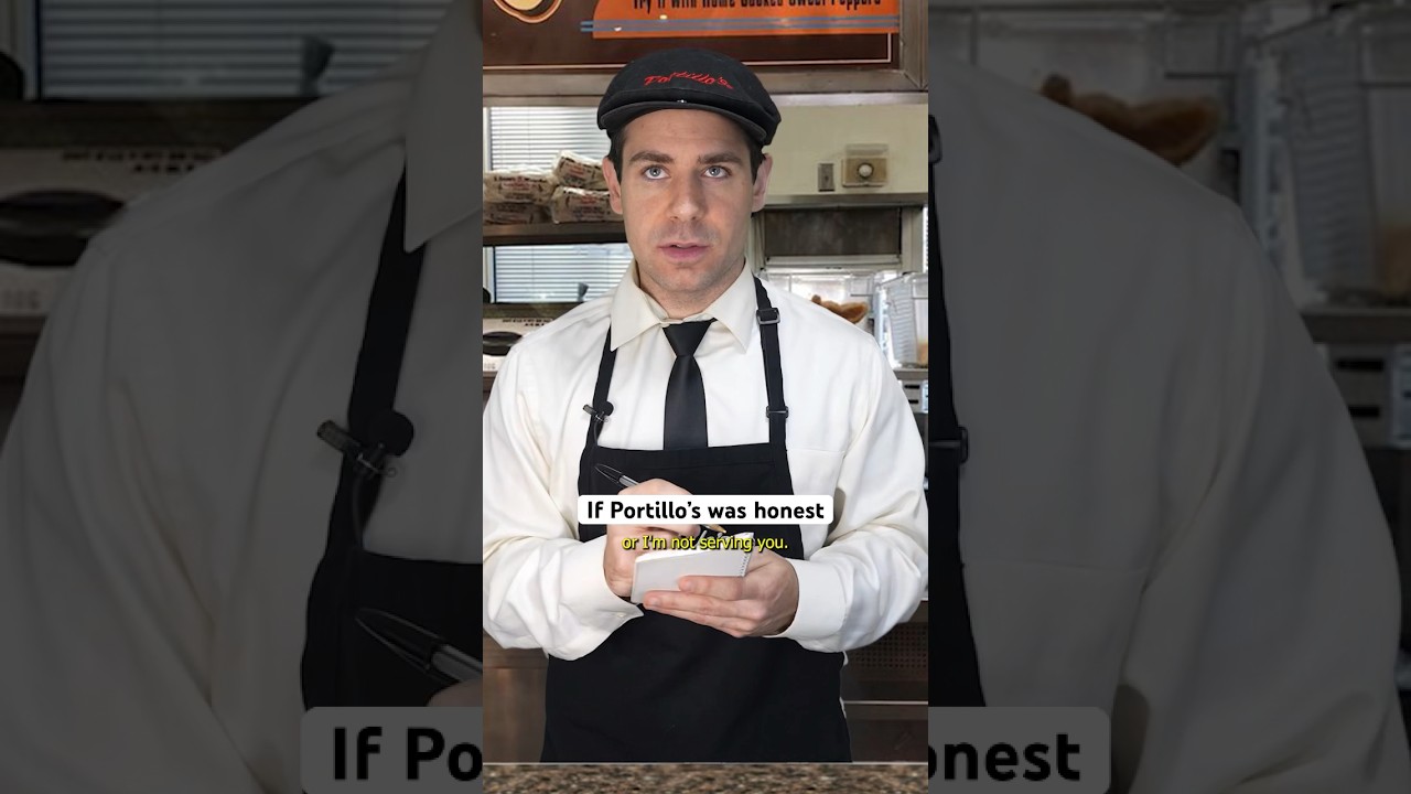 If Portillo’s was honest 