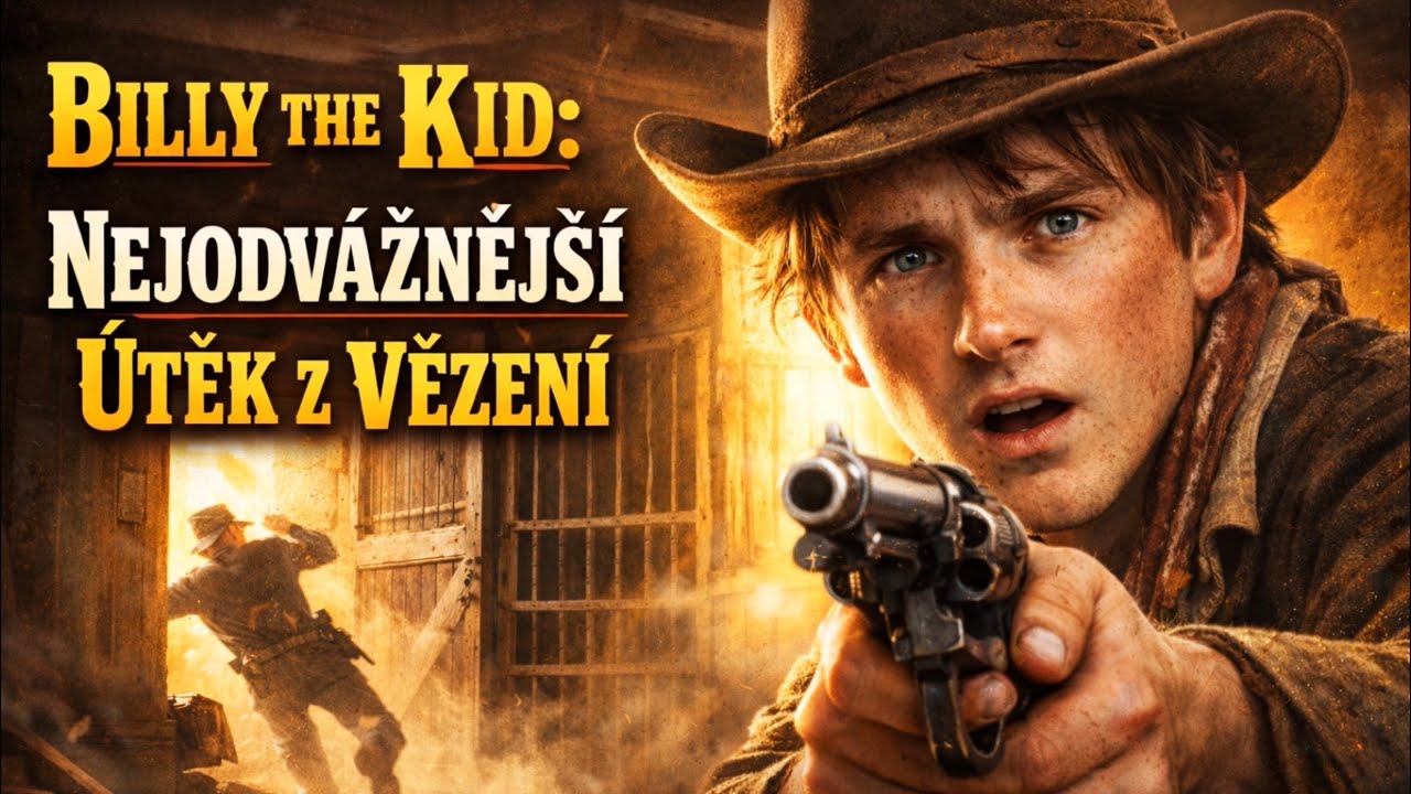Billy the Kid: Nejodvážnější útěk z vězení Divokého západu🔥