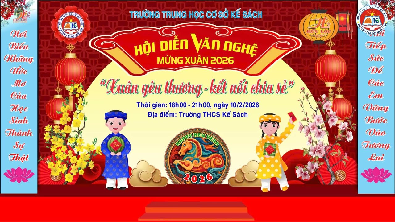 THCS Kế Sách  -  Hội Diễn Văn Nghệ Mừng Xuân 2026