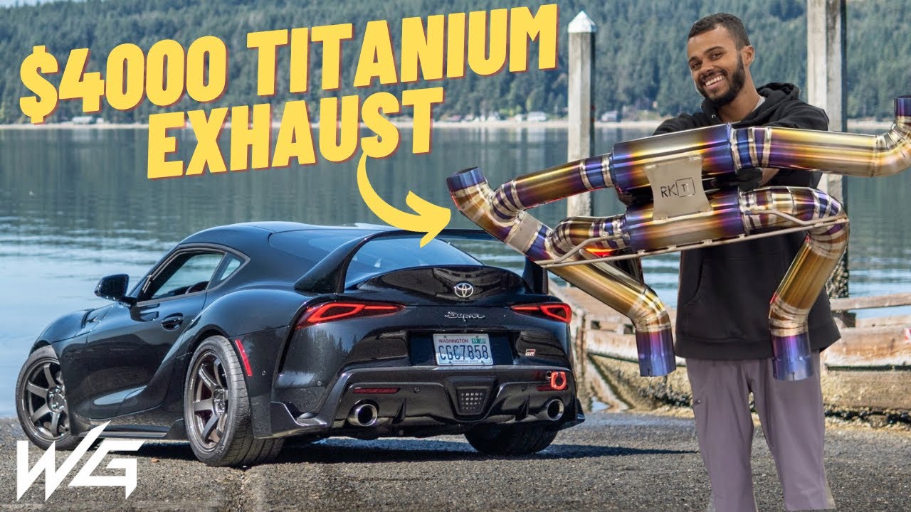 ЛУЧШИЙ титановый выхлоп для MKV Supra | RK Titanium