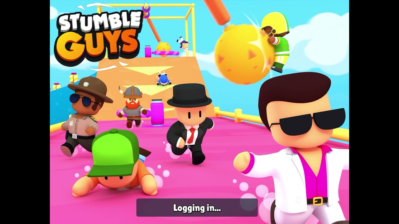 Playing stumble guys sponge Bob update