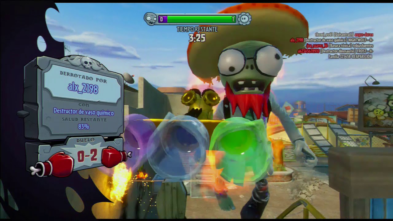 Plants vs Zombies Garden Warfare Jardines y Cementerios: Agente guisante 1