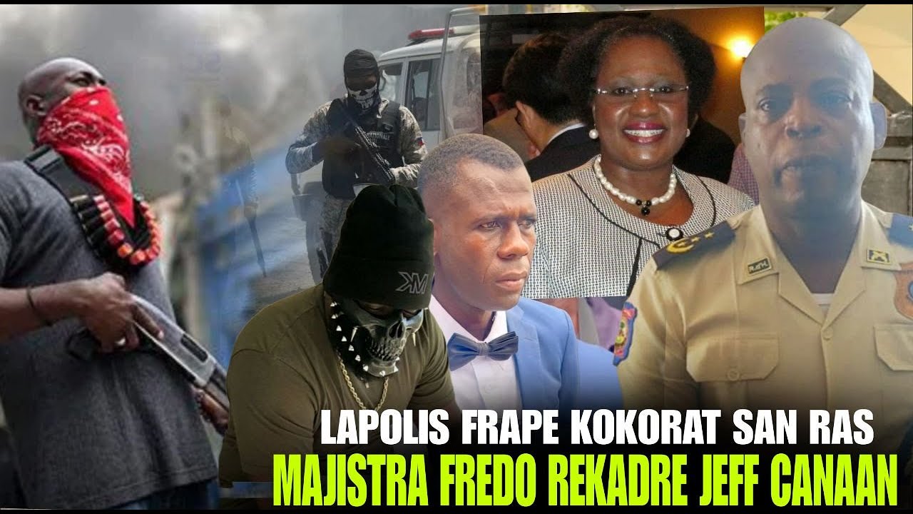 Kokorat San Ras tire sou Lapolis, Lapolis frape yo fò, Repons piman Bouk pou Jeff Canaan, Prizon....
