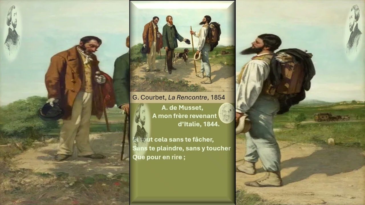Musset - A mon frère revenant d'Italie - 1844