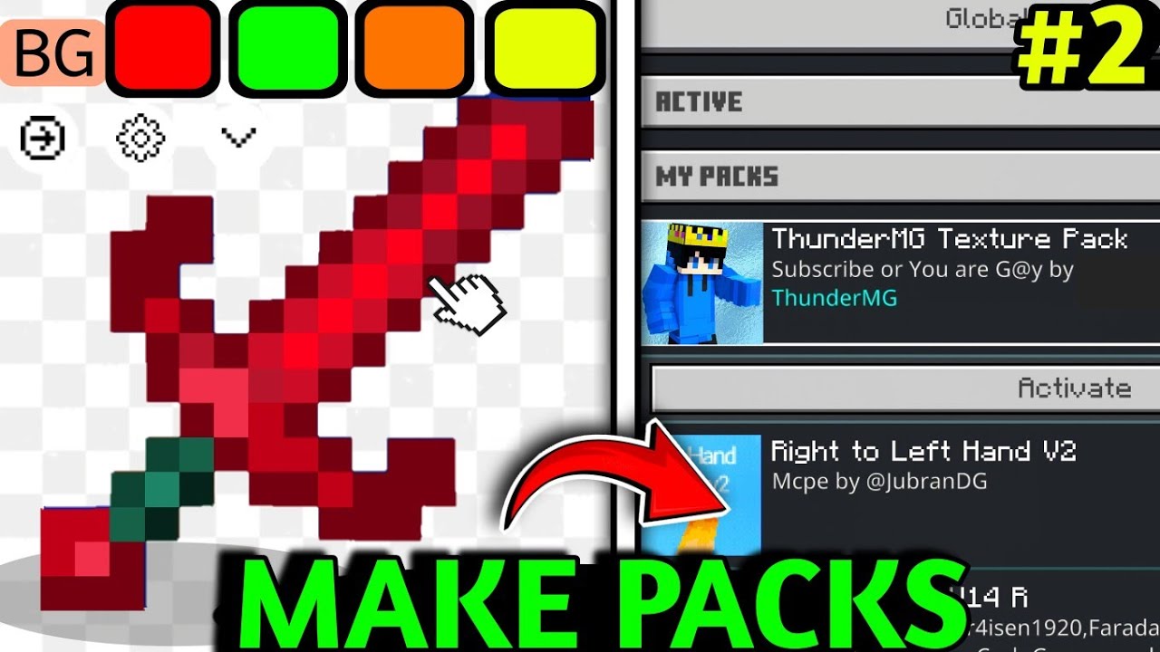 How To Make TEXTURE PACK for MCPE Part-2 on Mobile🔥 || How To Make Own Texture Pack on Mobile